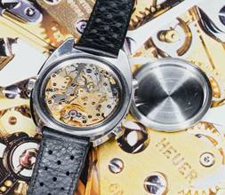 Thumbnail von Heuer AUTAVIA JO SIFFERT 1163T MK5 FROM RARE VINTAGE