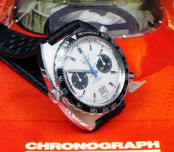 Thumbnail von Heuer AUTAVIA JO SIFFERT 1163T MK5 FROM RARE VINTAGE