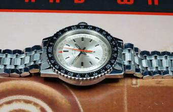 Thumbnail von Favre-Leuba MINT FIRST SERIES 53213 BIVOUAC ALTIMETER BAROMETER VINTAGE RARE