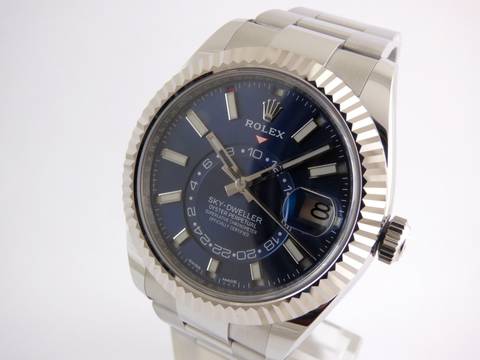  Rolex Sky-Dweller Blue Dial 