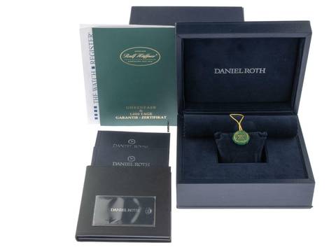  Daniel Roth Datomax Diamanten 1,76ct Ref.208.X.70 2010 Full Set wie Neu Vintage 