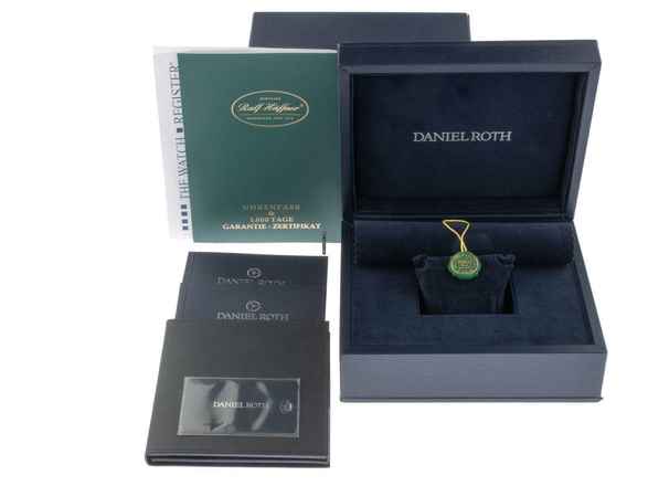  Daniel Roth Datomax Diamanten 1,76ct Ref.208.X.70 2010 Full Set wie Neu Vintage 