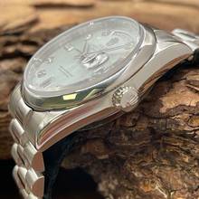 Thumbnail von Rolex Day-Date 36 Day-Date I 36 Platin ICEBLUE Diamond - FULLSET 2008 LC100 - Ref. 118206 Diamond Dial