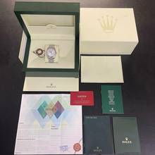 Thumbnail von Rolex Day-Date 36 Day-Date I 36 Platin ICEBLUE Diamond - FULLSET 2008 LC100 - Ref. 118206 Diamond Dial