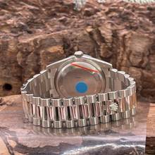 Thumbnail von Rolex Day-Date 36 Day-Date I 36 Platin ICEBLUE Diamond - FULLSET 2008 LC100 - Ref. 118206 Diamond Dial