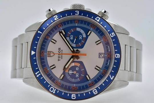  Tudor Heritage Chrono Blue Carlo Chronograph Automatik 70330B Service 07/2023 