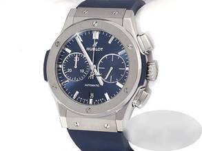Thumbnail von Hublot Classic Fusion Blue 45mm Chronograph 2024 521.nx.7170.rx Titan Automatik