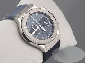 Thumbnail von Hublot Classic Fusion Blue 45mm Chronograph 2024 521.nx.7170.rx Titan Automatik