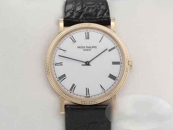  Patek Philippe Calatrava 3520d 1994 Gelbgold 750 Handaufzug Gold 