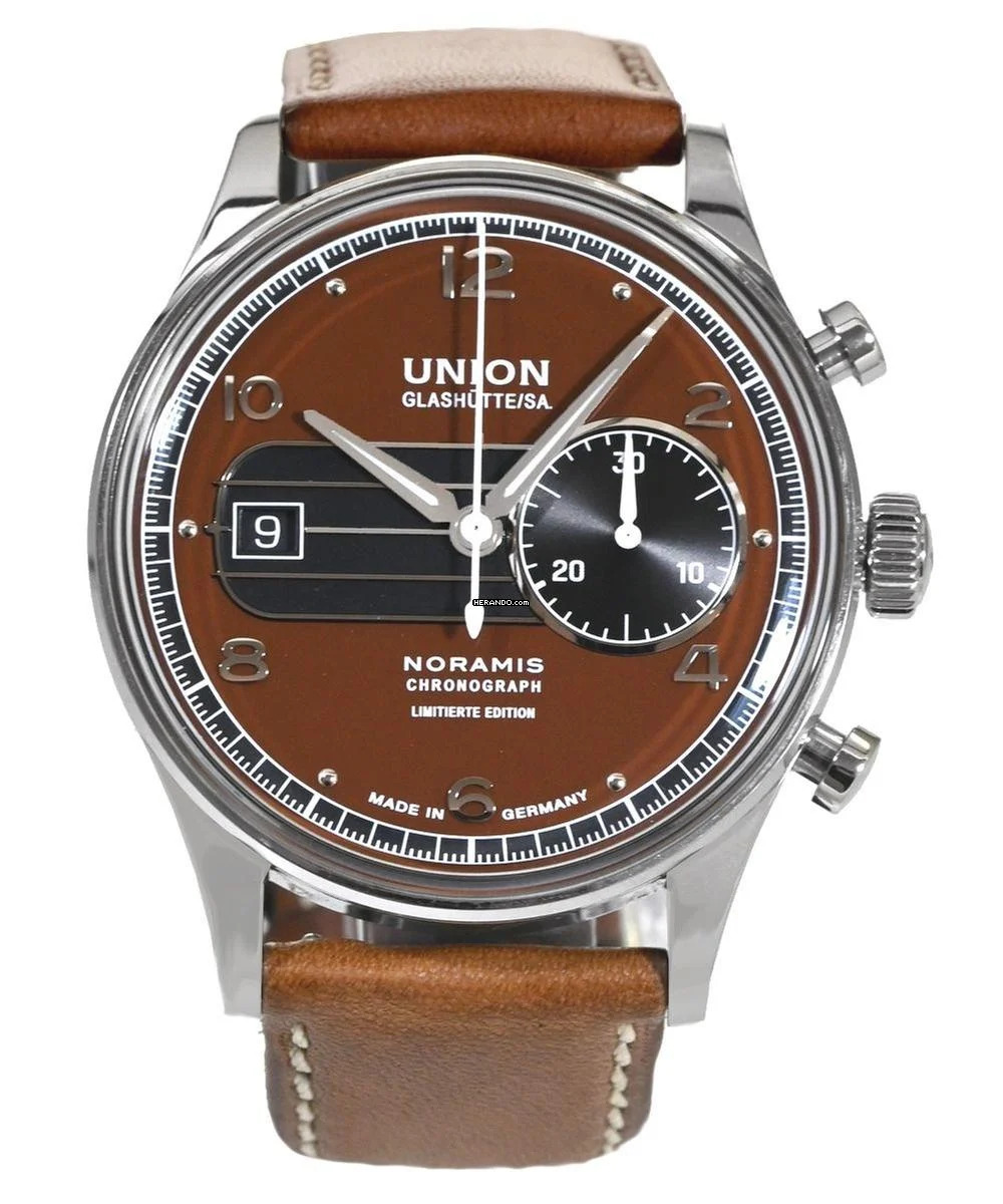 Union Glashütte Noramis Chronograph Limited Edition Sachsen Classic 2023 Ref. D012.427.16.297.09