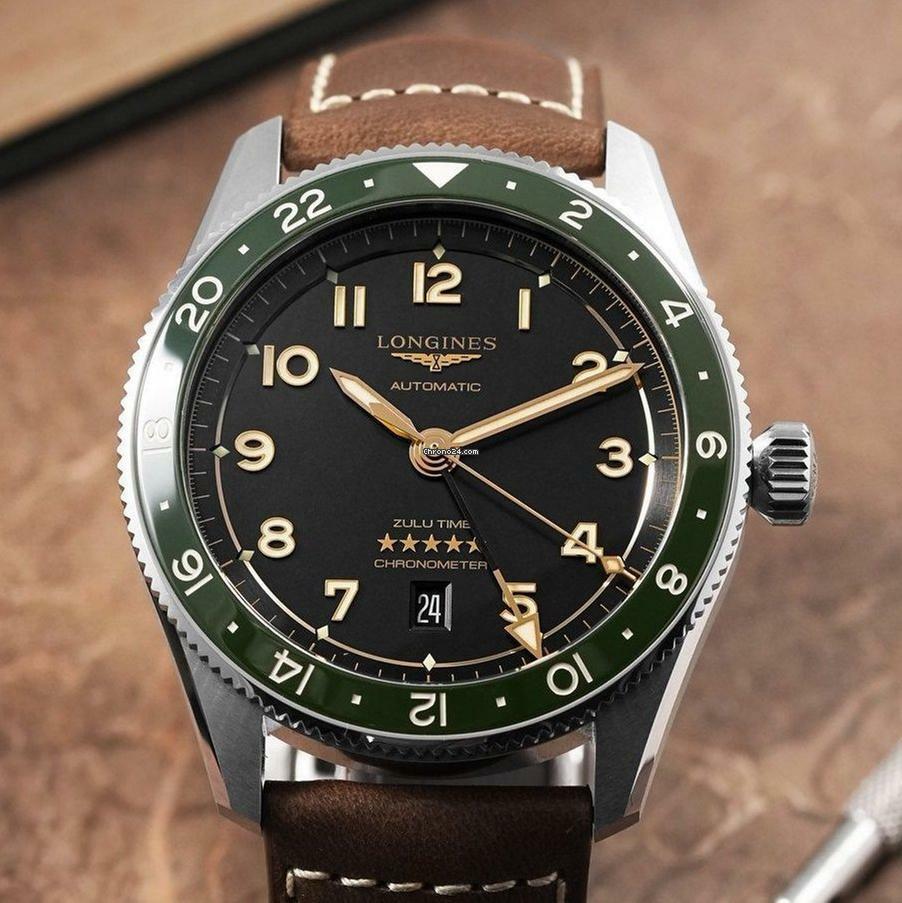 Longines Spirit ZULU TIME NEW FULL SET