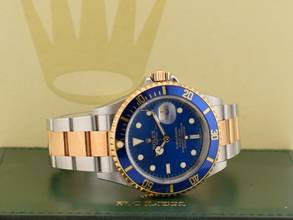 Thumbnail von Rolex Submariner Date 16613 Like New Full Set Card Ita 2012