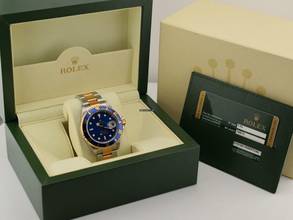 Thumbnail von Rolex Submariner Date 16613 Like New Full Set Card Ita 2012