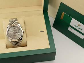 Thumbnail von Rolex Datejust 41 Ii 41mm 126334 Jubilee Like New Full Set