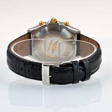 Thumbnail von Breitling Chronomat 81950 chronograph black dial steel Full Set