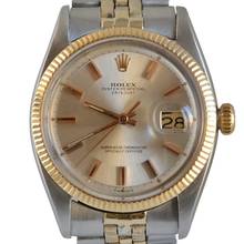 Thumbnail von Rolex Datejust 36 6605 Champagne dial steel and yellow gold 18KT 1957’s