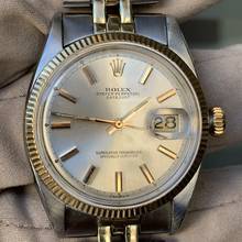 Thumbnail von Rolex Datejust 36 6605 Champagne dial steel and yellow gold 18KT 1957’s