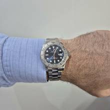 Thumbnail von Rolex Yacht-Master 40 40mm Platina & Aço Blue Dial Automático Completo