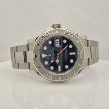 Thumbnail von Rolex Yacht-Master 40 40mm Platina & Aço Blue Dial Automático Completo