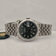 Thumbnail von Rolex Datejust 36 36mm Green Dial Jubilee Automático Completo