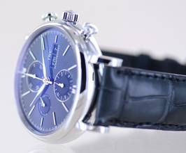 Thumbnail von IWC Portofino Chronograph Automatic black Dial Dresswatch 42mm B+P unworn