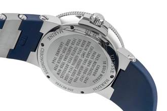 Thumbnail von Ulysse Nardin Marine Chronometer 41mm Automatik Stahl Ref. 263-66 Box & Papiere 2012