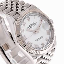 Thumbnail von Rolex Datejust 36 White – Roman Dial – 126234 – like NEW – 12/2019 Full Set Lc100