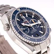 Thumbnail von Omega Seamaster Planet Ocean Chronograph Titan Planet Ocean Blue 45,5 – 232.90.46.51.03.001 – like NEW – 2024 Full Set