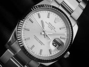 Thumbnail von Rolex Oyster Perpetual Date Ref.115234 2017 LC EU Full Set wie Neu Vintage