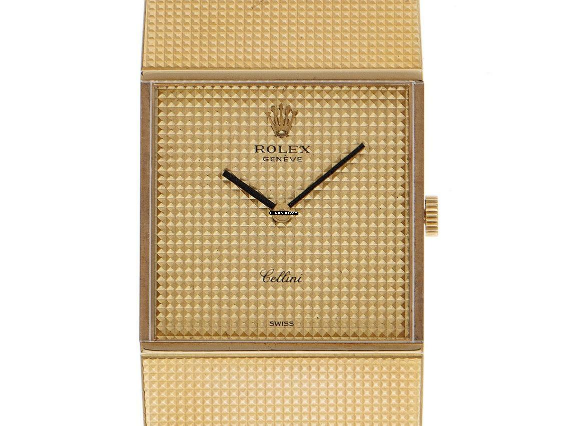 Rolex Cellini Midas Hobnail Dial Ref.4312 1981 Box&Beschreibung sehr gut Vintage