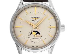 Thumbnail von Longines Flagship Heritage Mondphase Ref.L4.815.4.78.2 2025 Full Set Ungetragen