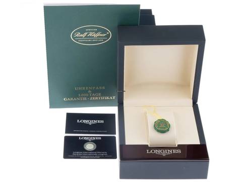  Longines Flagship Heritage Mondphase Ref.L4.815.4.78.2 2025 Full Set Ungetragen 