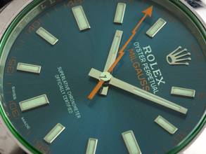 Thumbnail von Rolex Milgauss Elektroblau Ref.116400GV Full Set wie Neu Vintage