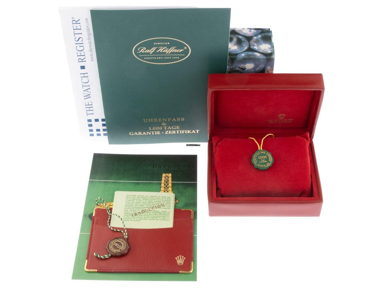 Rolex Datejust Ref.6917 1977 Box&Beschreibung sehr gut Vintage