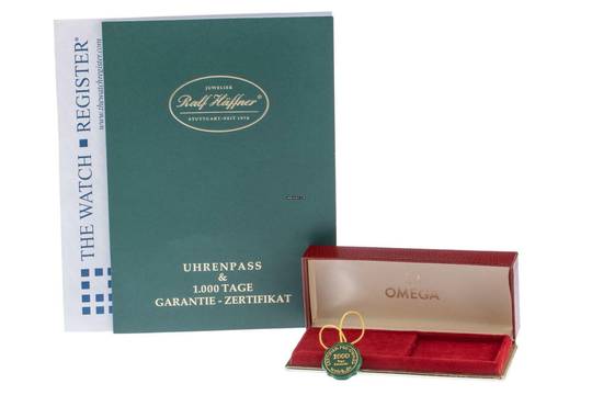  Omega Classic Ref.131.001 1975 original Box sehr gut Vintage 
