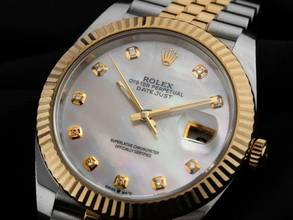 Thumbnail von Rolex Datejust 41 Ref.126333 2020 Full Set wie Neu Vintage