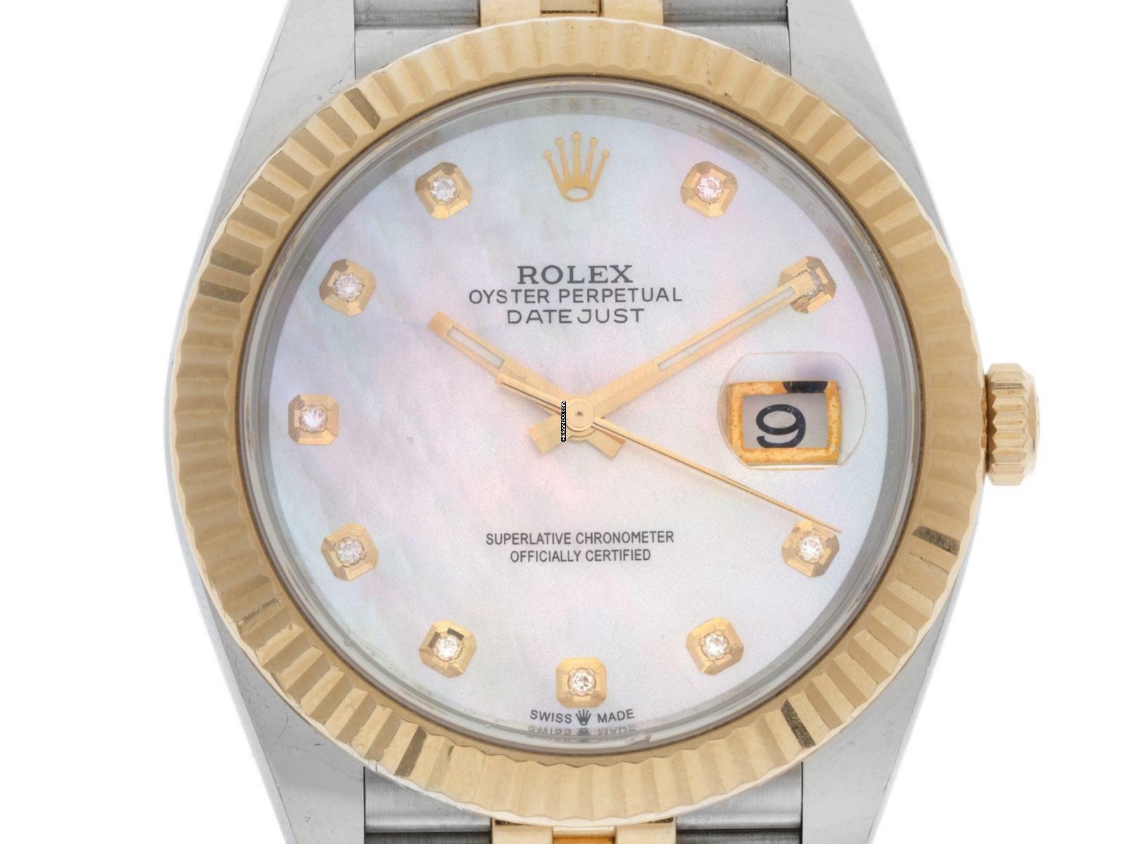 Rolex Datejust 41 Ref.126333 2020 Full Set wie Neu Vintage