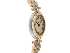 Thumbnail von Cartier Panthère Vendome MM Medium Modell Ref.8396 1989 Box&Beschreibung sehr gut Vintage