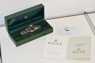 Thumbnail von Rolex Oyster Perpetual Date 1500 - LC100 Grey Dial Vintage