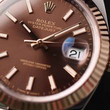 Thumbnail von Rolex Datejust 41 Jubilee Fluted Steel Everose Choco Dial