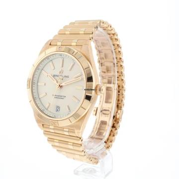  Breitling Chronomat 36 Automatic 36MM Rose Gold Silver Dial NEW IN STICKERS 