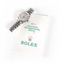 Thumbnail von Rolex Lady-Datejust 26 Steel Jubilee Fluted Silver Diamond Logo Dial