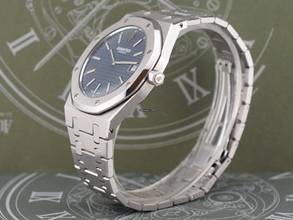Thumbnail von Audemars Piguet Royal Oak Jumbo jumbo” Extra Thin 39mm Blue Dial Like New Full Set