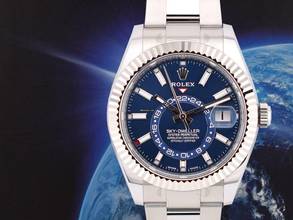 Thumbnail von Rolex Sky-Dweller 326934 Blue New 2023. Stickers