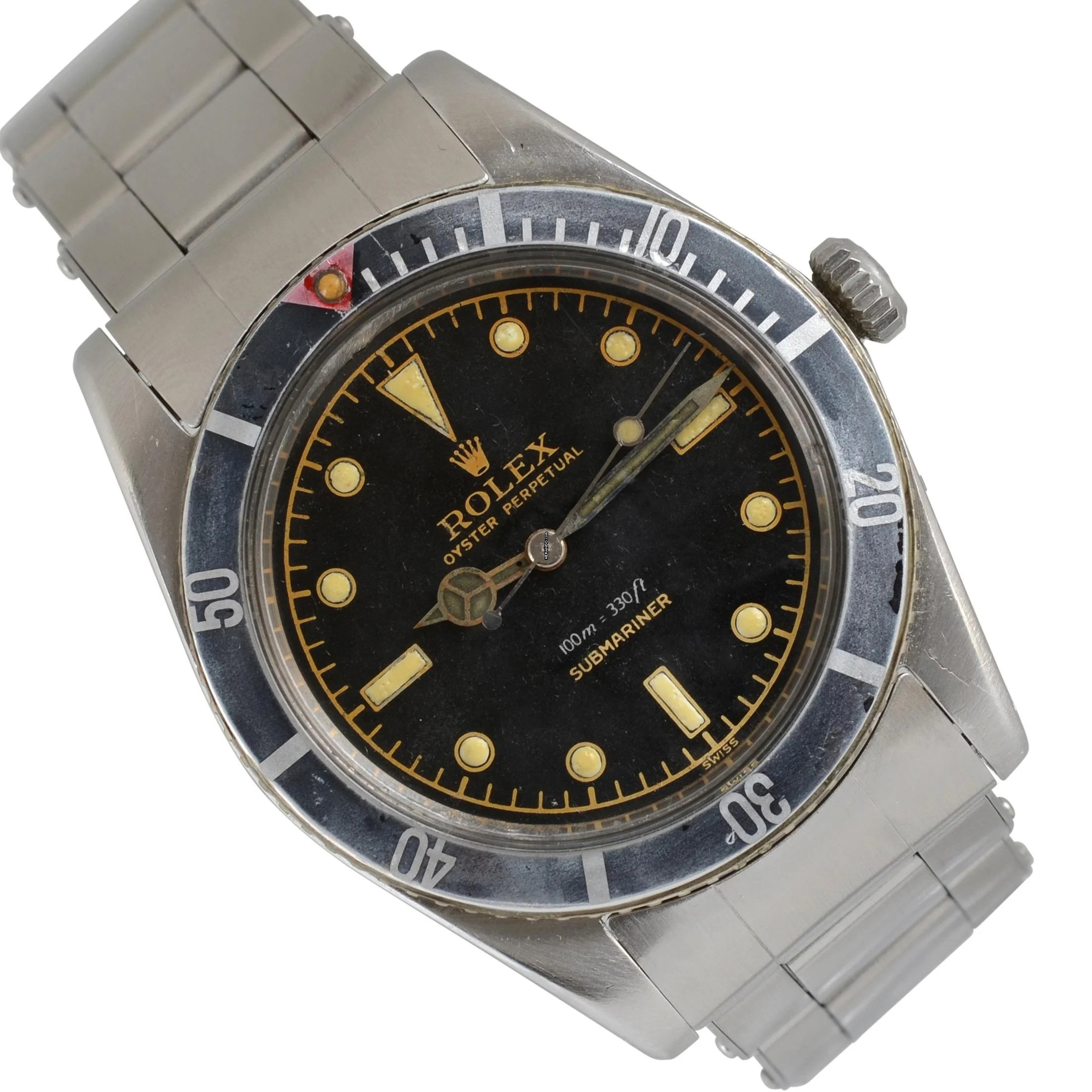 Rolex Submariner (No Date) 5508 “James Bond” gilt dial 1959’s TOP Condition