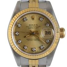 Thumbnail von Rolex Lady-Datejust 69173 Ladies 26MM Factory diamonds dial Full Set