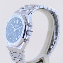 Thumbnail von Audemars Piguet Royal Oak Chronograph Stahl blue Dial Automatik 39mm rar TOP B+P