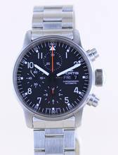 Thumbnail von Fortis Flieger (Submodel) Day Date Chronograph Automatic 7750 black Dial B+P