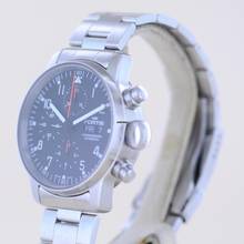 Thumbnail von Fortis Flieger (Submodel) Day Date Chronograph Automatic 7750 black Dial B+P