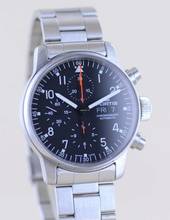 Thumbnail von Fortis Flieger (Submodel) Day Date Chronograph Automatic 7750 black Dial B+P